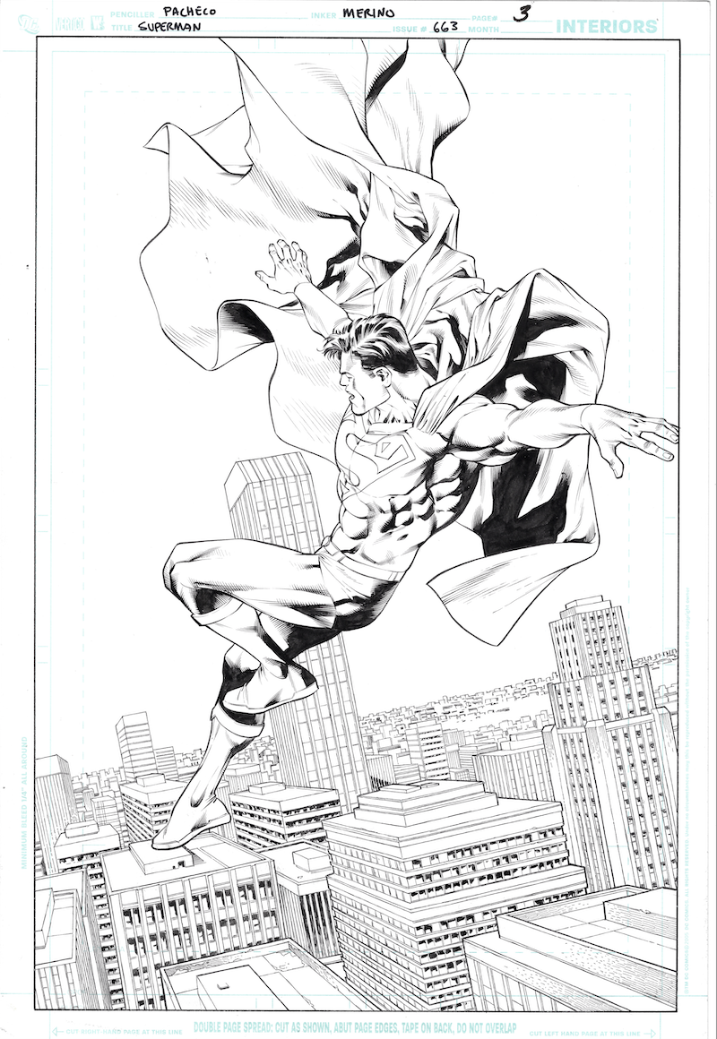 Superman 663 pg 3 - Print