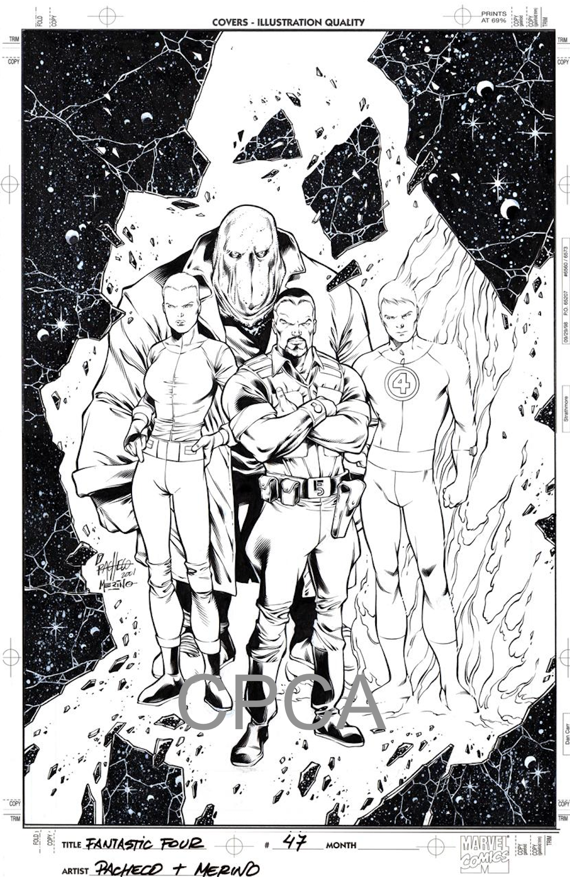 Fantastic Four #47 cover - Print