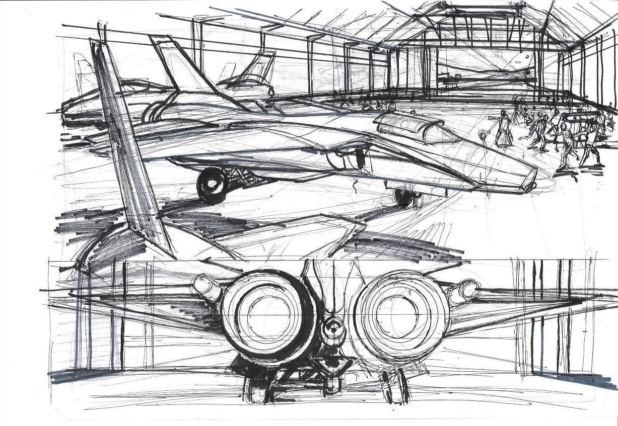 Hangar Jet- Ultimate Avengers