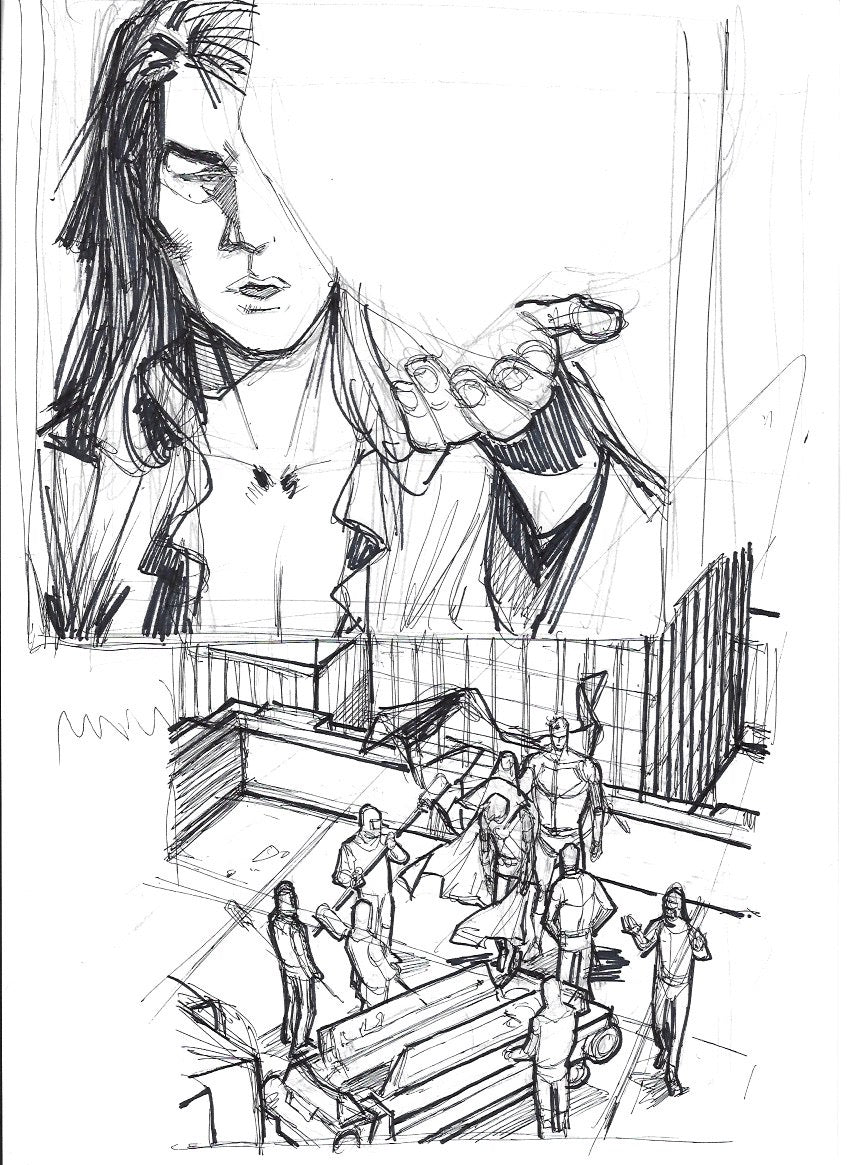 Arion derrotado (pagina A4 completa) - La caída de Camelot