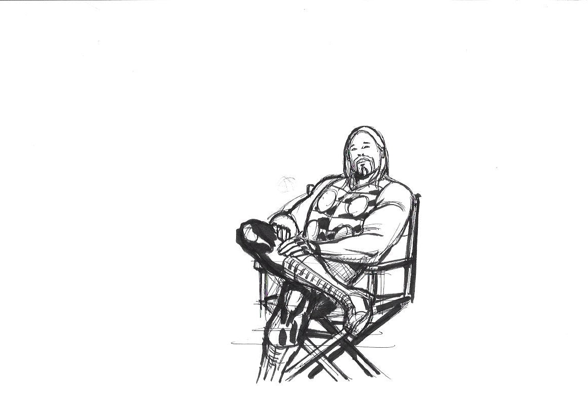 Thor sentado TV - Ultimate Thor
