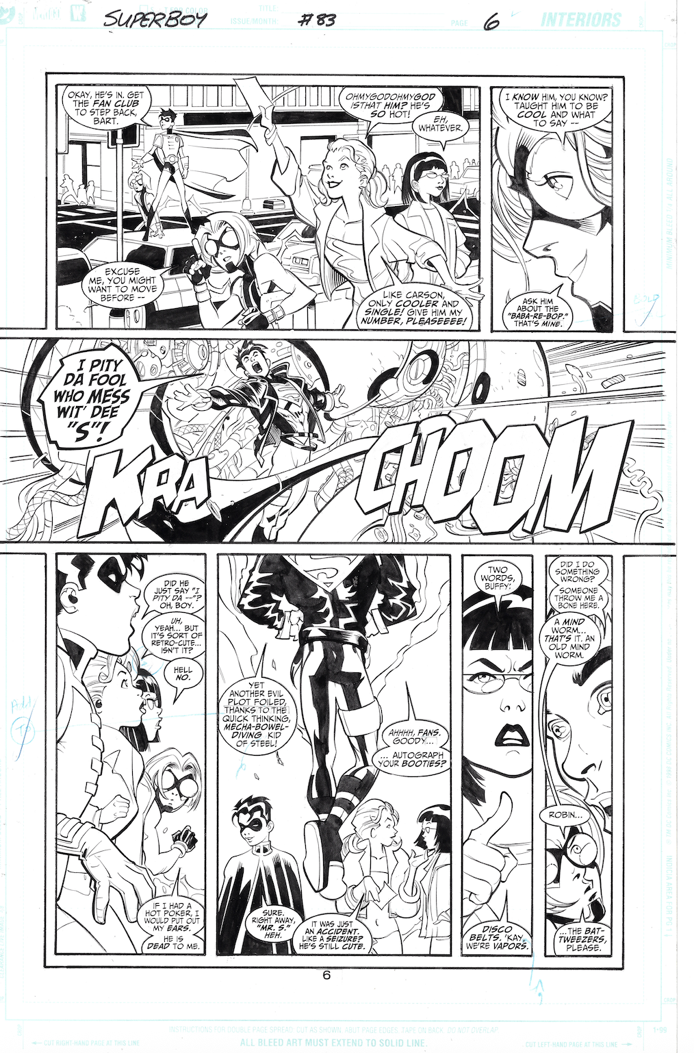 Pasqual Ferry: Superboy 83 página 6