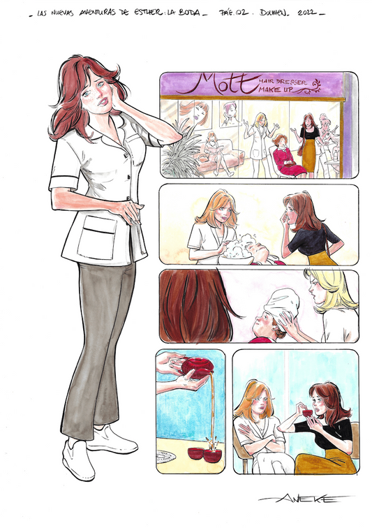 Aneke: La Boda de Esther página 2