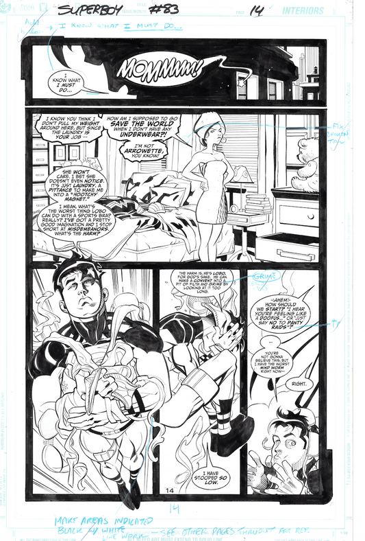 Pasqual Ferry: Superboy 83 página 14