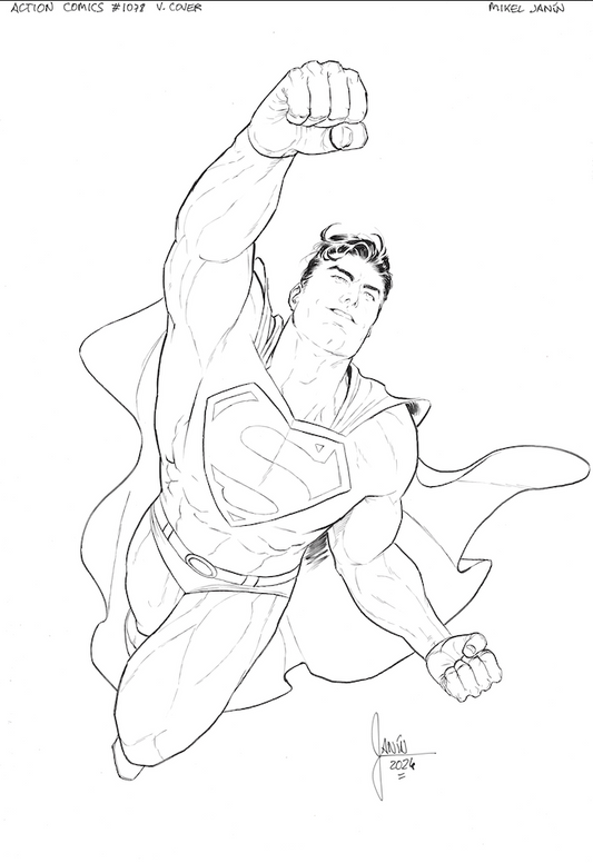 Mikel Janín: Action Comics 1078 Cover