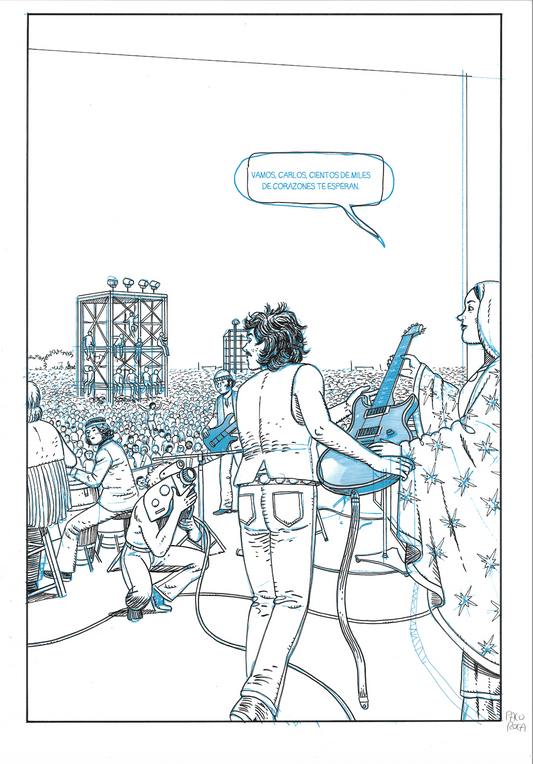 Paco Roca Woodstock Carlos Pacheco