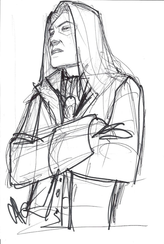 Sketch Arion - Caída de Camelot