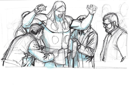 Thor y su cinturon de poder nuevo con los Braddocks - Ultimate Thor