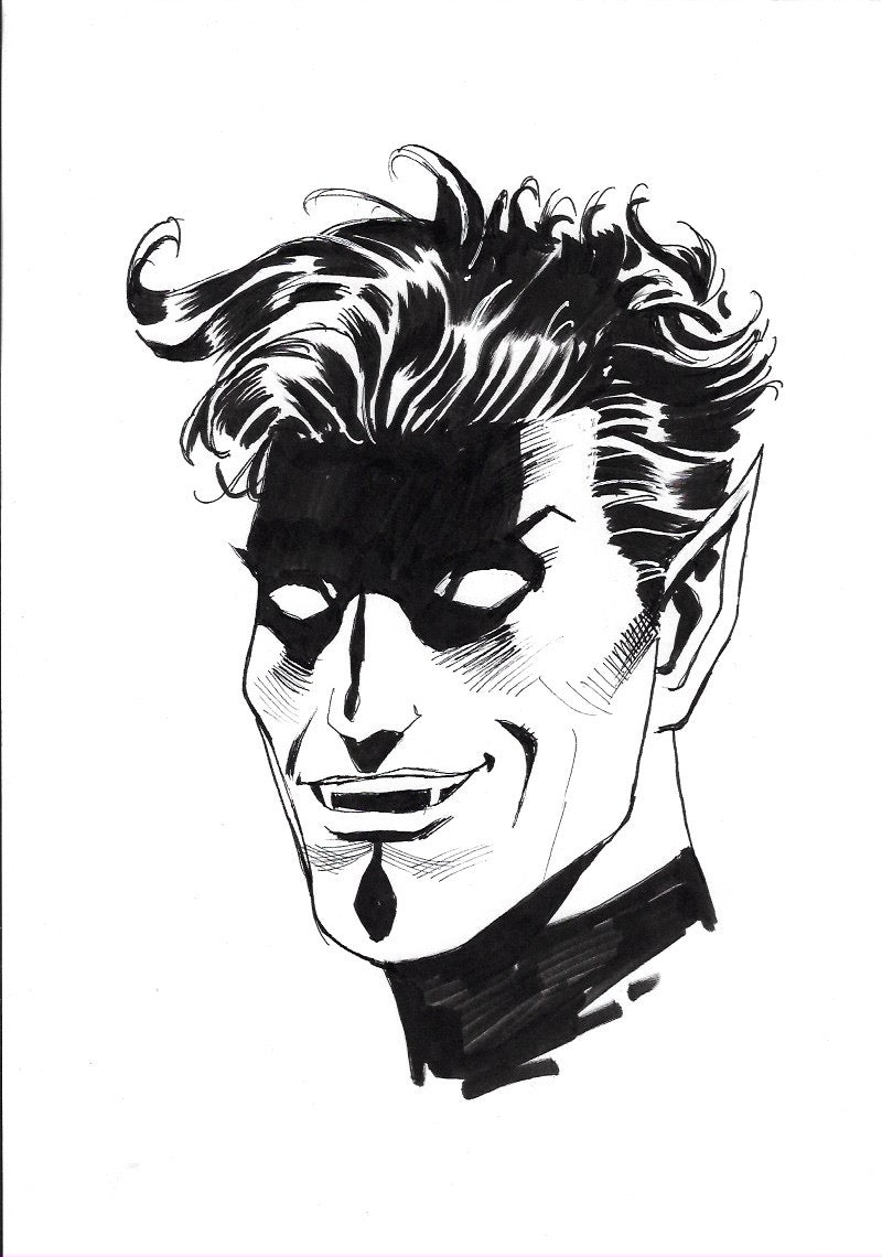 Nightcrawler Comission by Carlos Pacheco