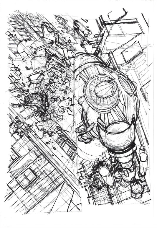 War machine ataca- Ultimate Avengers