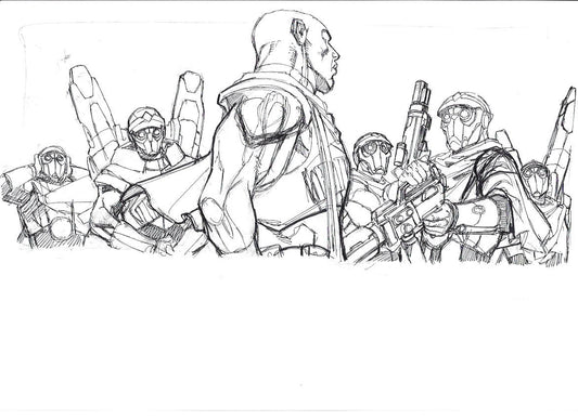 Sketch Escuadron K - La caída de Camelot
