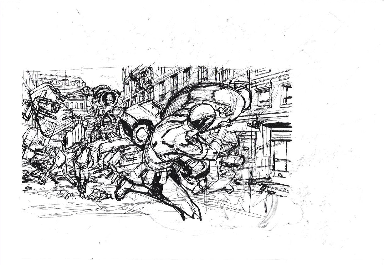Persecución WM Capitan America- Ultimate Avengers