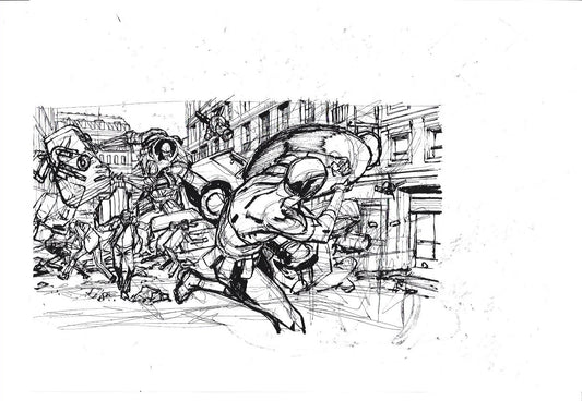 Persecución WM Capitan America- Ultimate Avengers