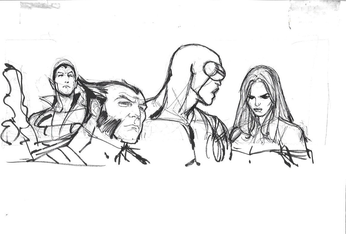 Bustos X MEN lideres