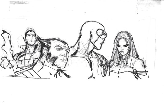 Bustos X MEN lideres