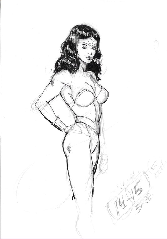 Wonder Woman Clasic Design by Carlos Pacheco