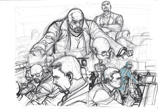 Nick Furia y Gregory - Ultimate Avengers